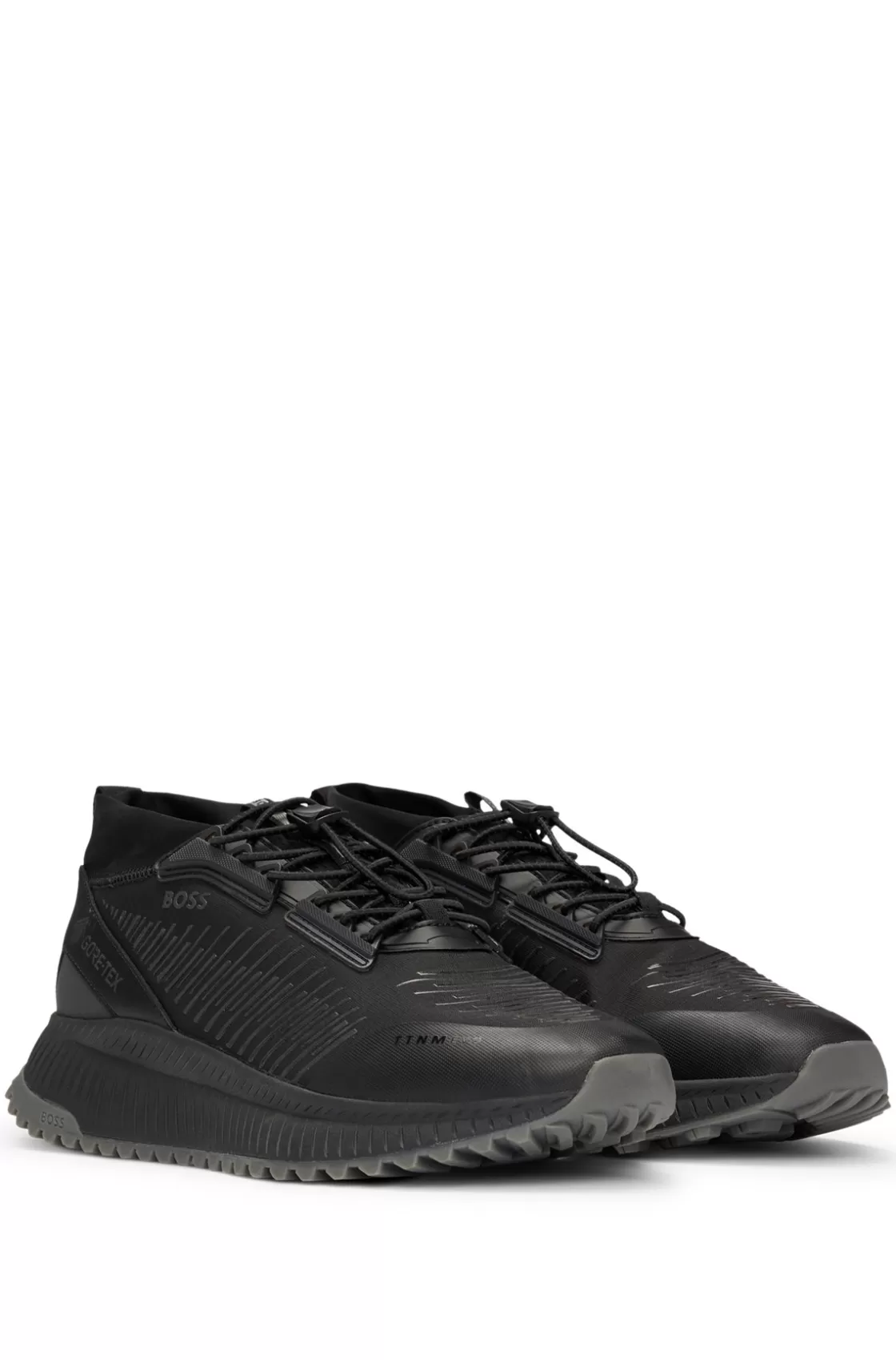 HUGO BOSS BOSS X GORE-TEX® TTNM EVO Trainers With Waterproof Finish Black Sale