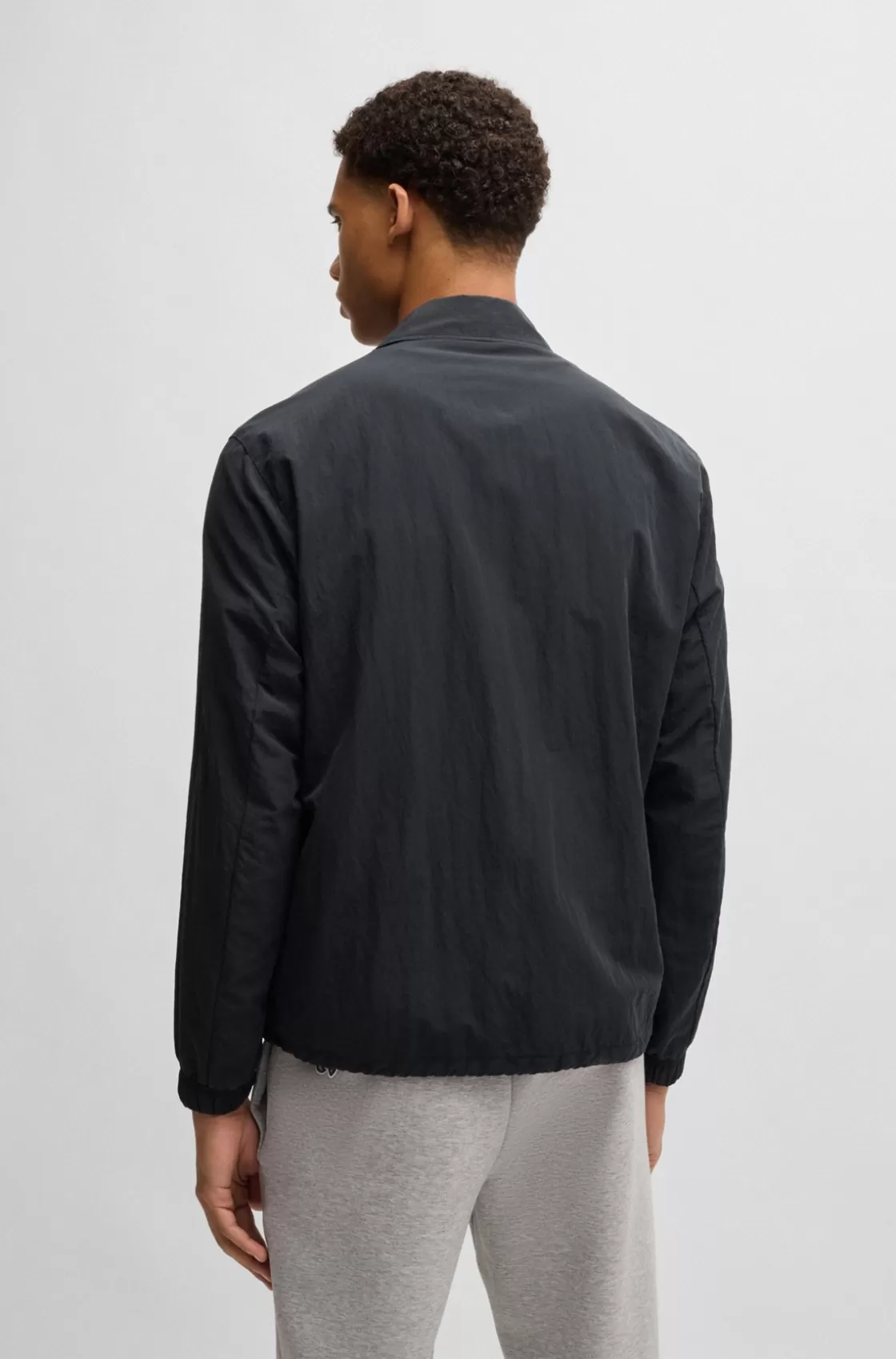 HUGO BOSS BOSS X NFL Water-repellent Jacket With Embroidered Branding Eagles Sale